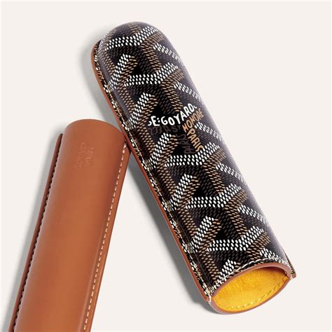 e goyard cigar case|Churchill Single Cigar Case .